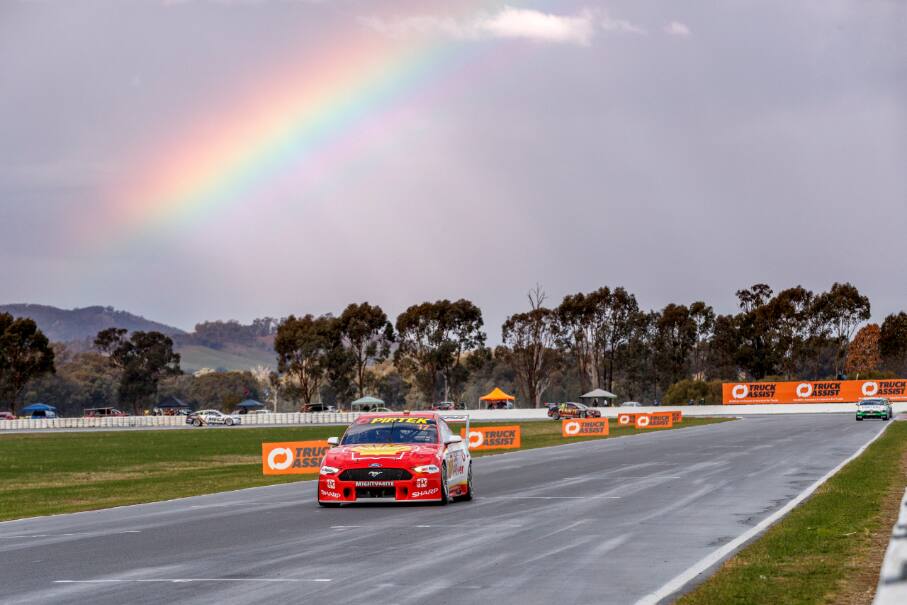 He swept both races after winning one of the two pole positions. He swept both races after winning one of the two pole positions.